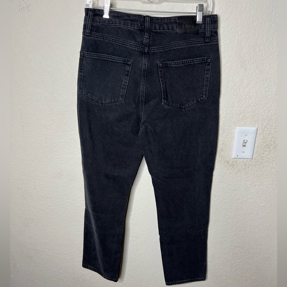 Paige Sarah Straight High Rise Jean - Picture 5 of 7